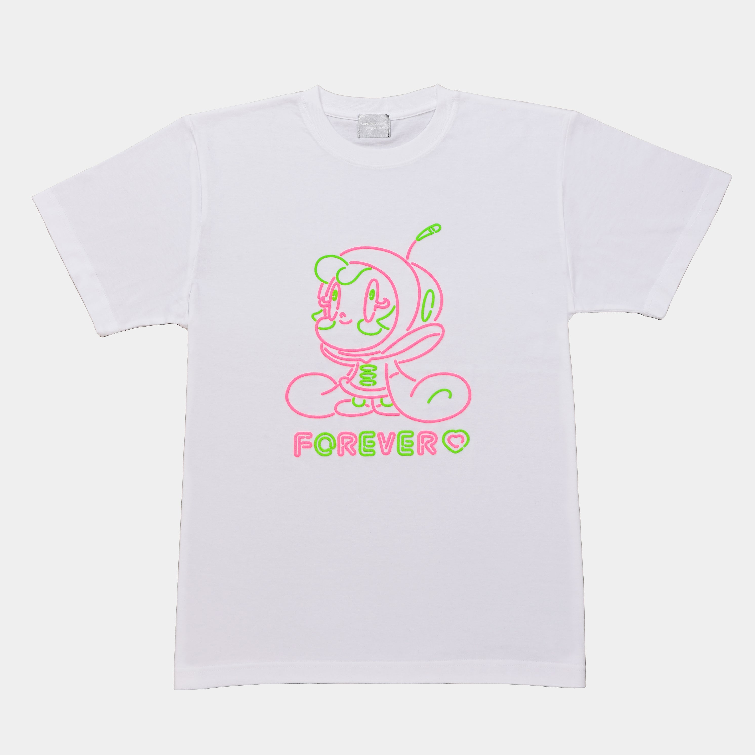 スーパーミルクチャンFOREVER❤︎ネオンTシャツ – GEEK WONDERS STORE