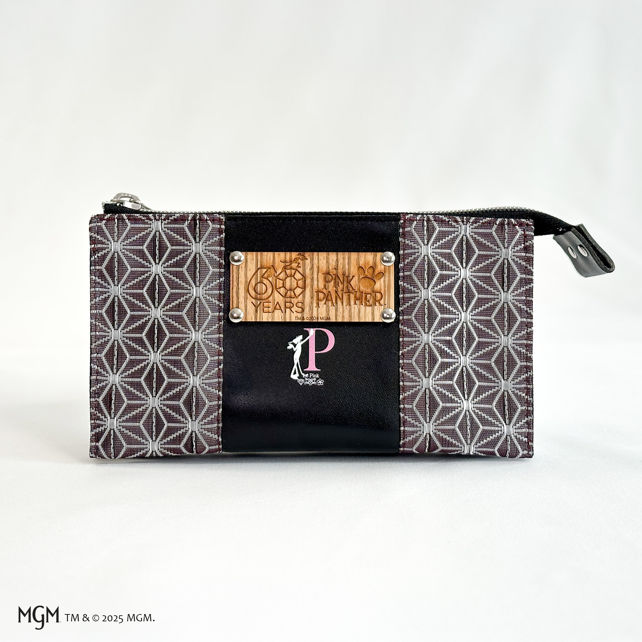 PinkPanther 空禅コラボ 麻の葉×栃木レザー（財布）