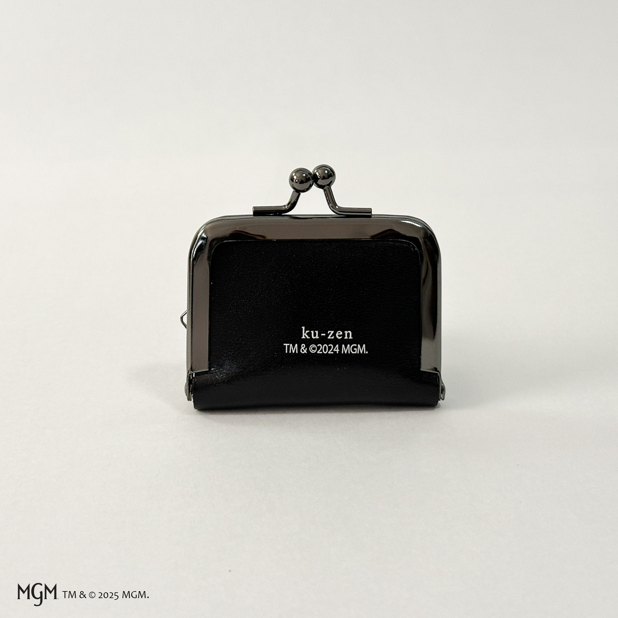 PinkPanther 空禅コラボ 麻の葉×栃木レザー（ミニがま口）