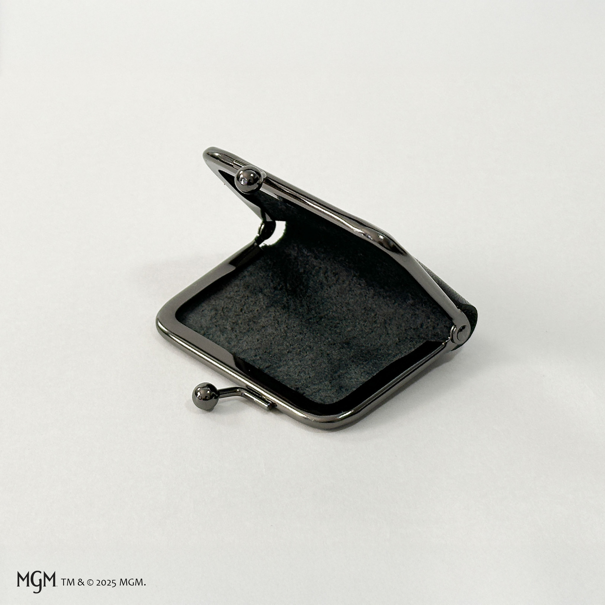 PinkPanther 空禅コラボ 麻の葉×栃木レザー（ミニがま口）