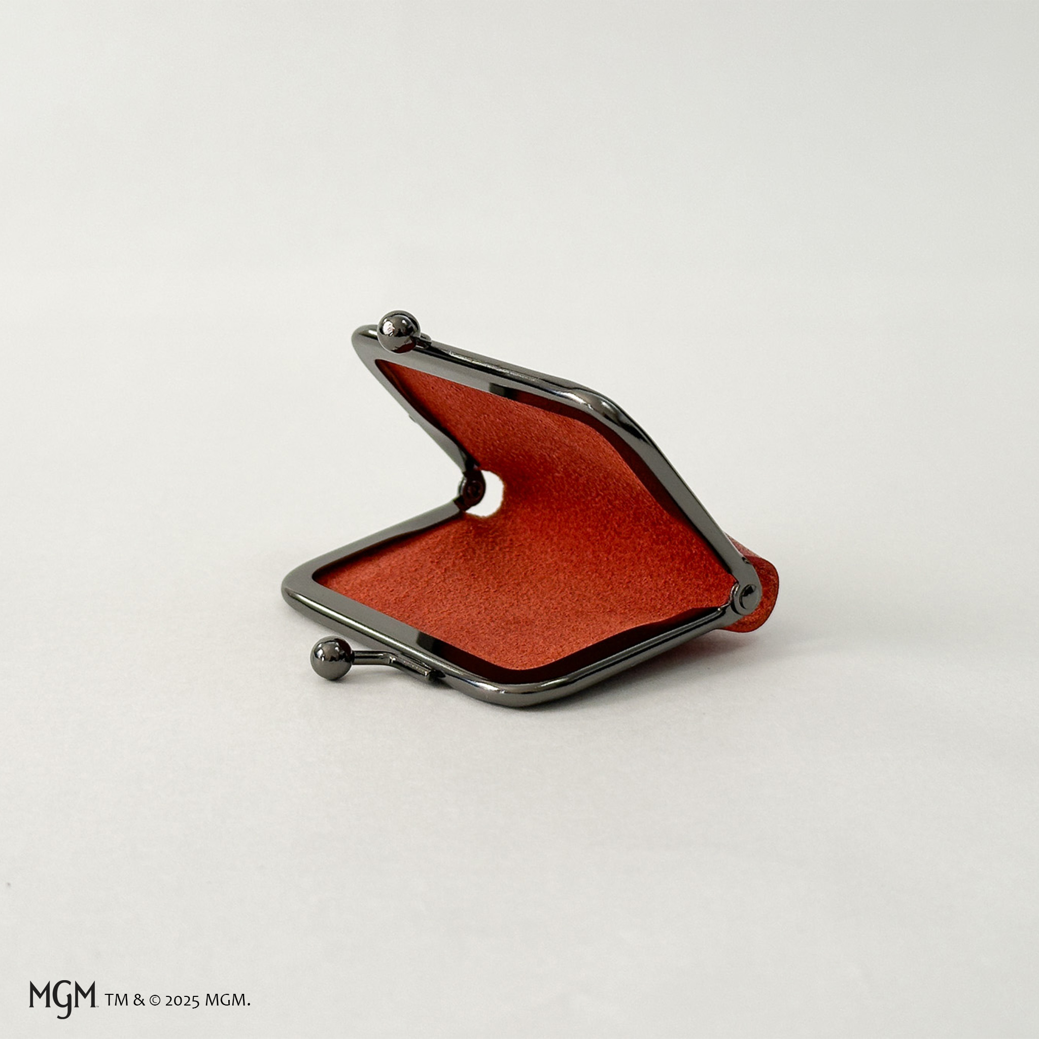 PinkPanther 空禅コラボ 麻の葉×栃木レザー（ミニがま口）