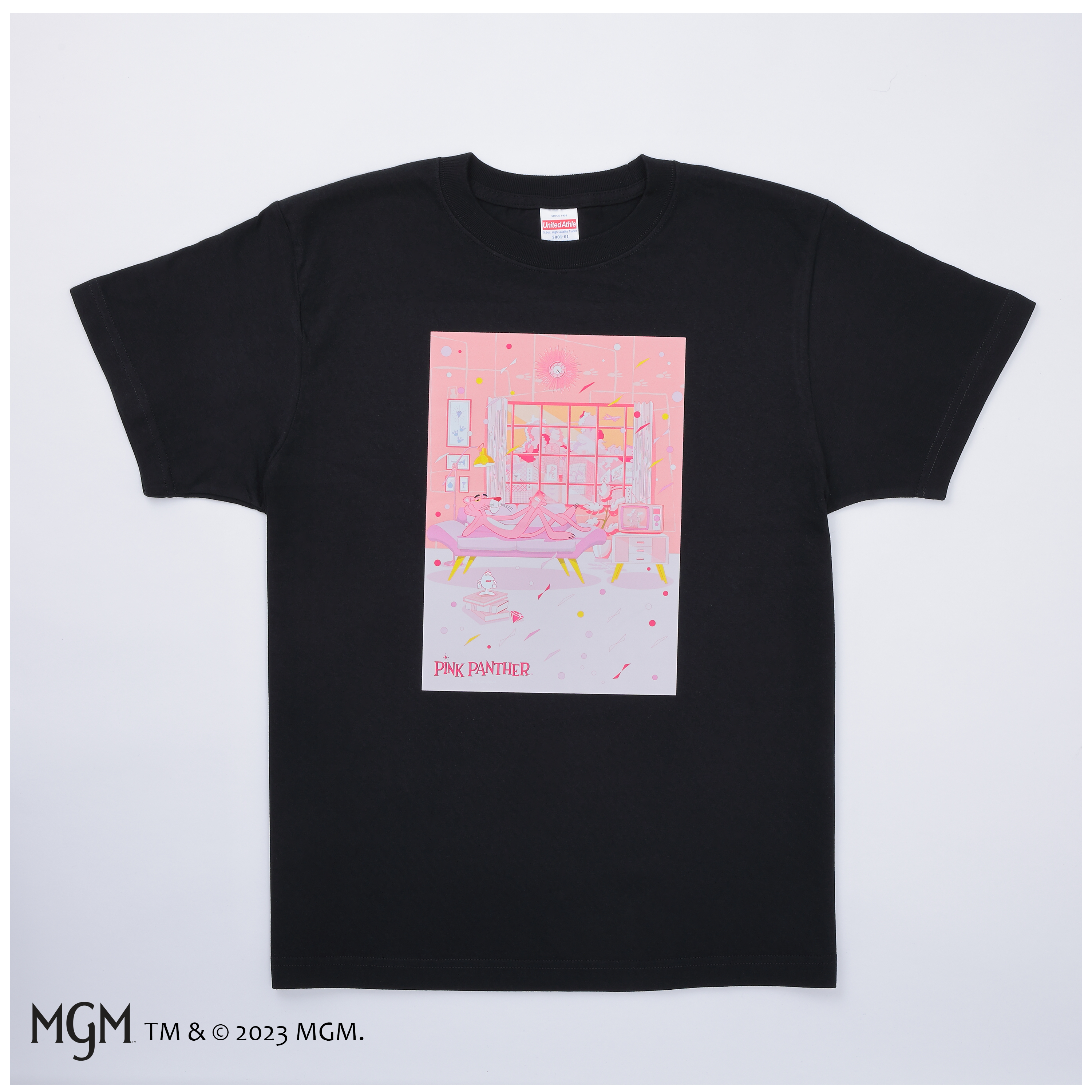 [Pink Panther] 2 types of T-shirts