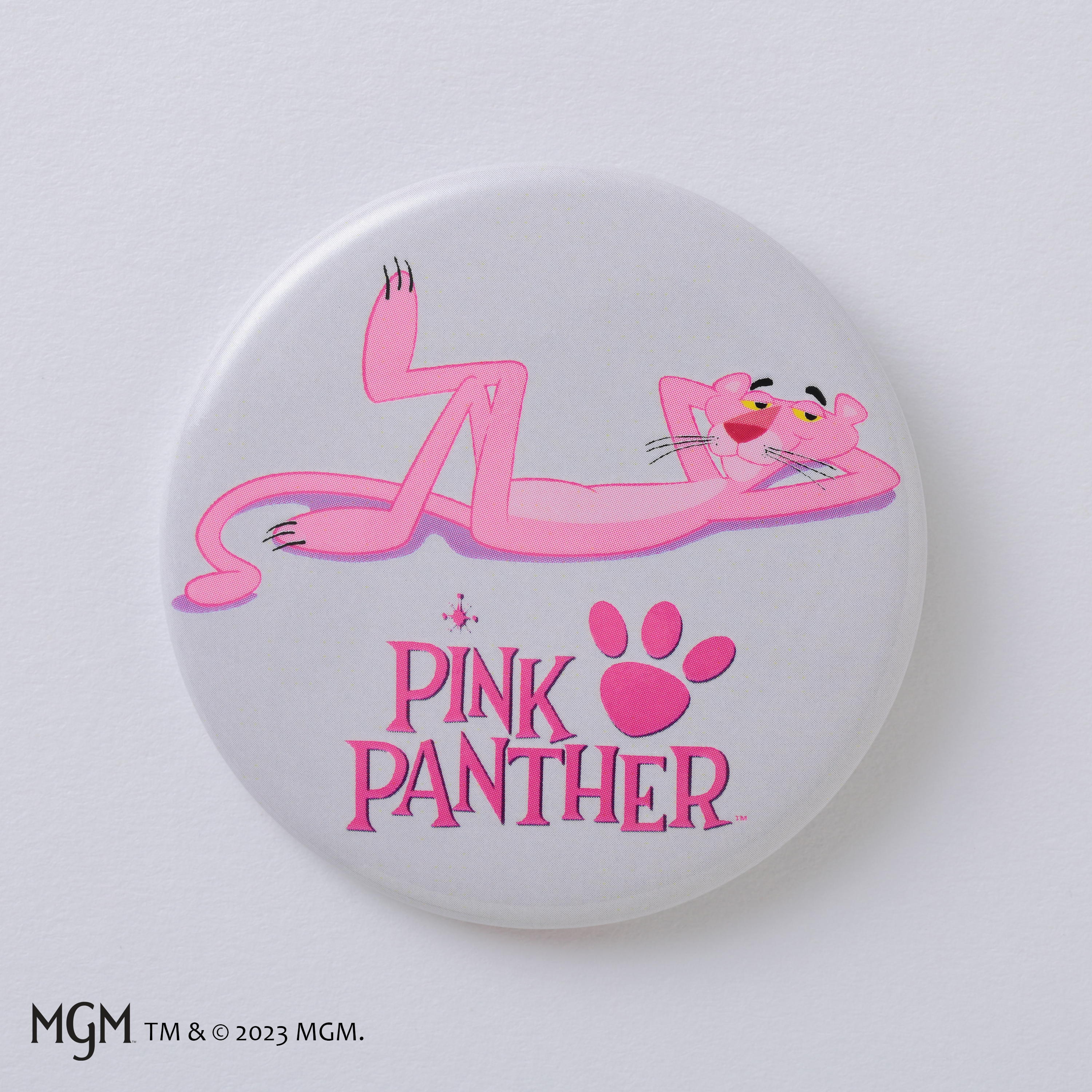 [Pink Panther] Canned Badge